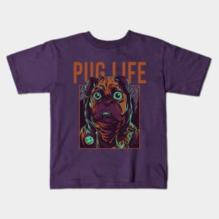 Pug Life Is like Kids T-Shirt